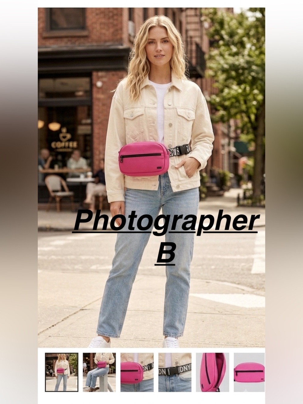 DKNY Bodhi Belt Bag NWT 58$